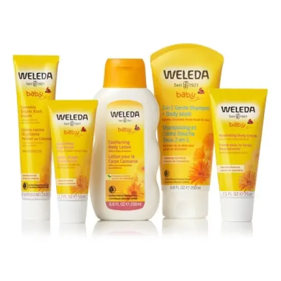 Weleda Calendula Diaper Cream with Zinc Oxide - 2.8oz image {10}