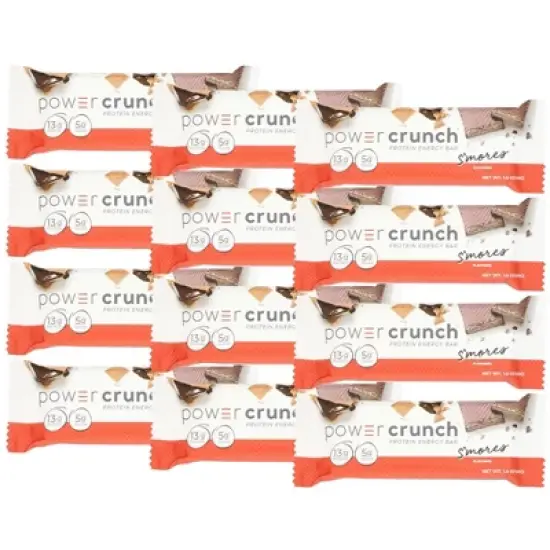Power Crunch Power Crunch Original S'mores - Case of 12/1.4 oz image {5}