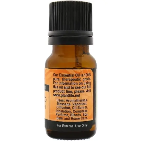 Plantlife Sandalwood Aromatherapy Essential Oil &ndash; 100% Pure, Therapeutic Grade, No Additives or Fillers, Made in California, 10 ml image {1}