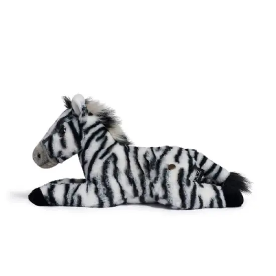 FAO Schwarz 15" Adopt A Wild Pal Zebra Toy Plush image {5}