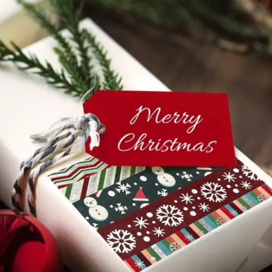 Wrapables Winter Season Washi Set for Arts & Crafts, Scrapbooking, Stationery, Diary image {6}