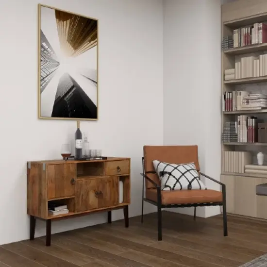 Modern Mango Wood Buffet Brown - Olivia & May image {15}