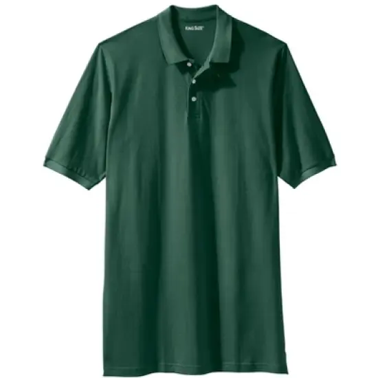 KingSize Men's Big & Tall Longer-Length Shrink-Less&trade; Piqu&eacute; Polo Shirt image {11}