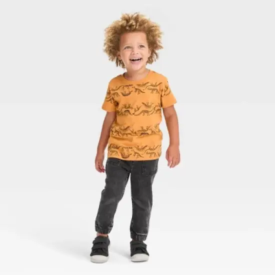 Toddler Boys' Pull-On Denim Jogger Pants - Cat & Jack&trade; image {2}