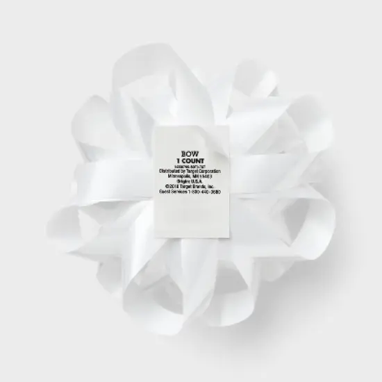 Jumbo Lacma Bow White - Spritz&trade; image {2}