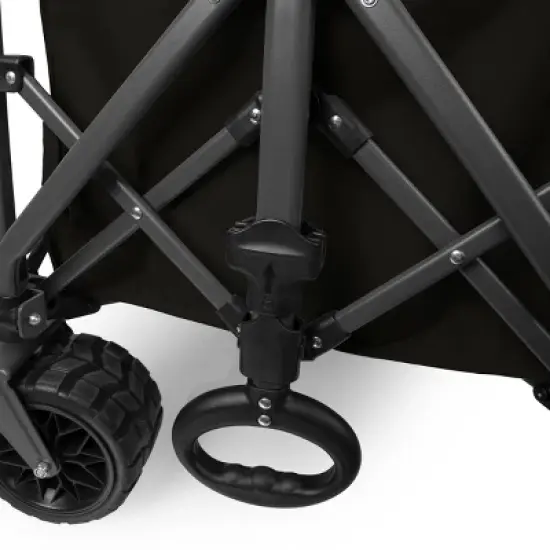 Oniva Wilderness All Terrain Outdoor Folding Wagon - Black/Gray image {5}