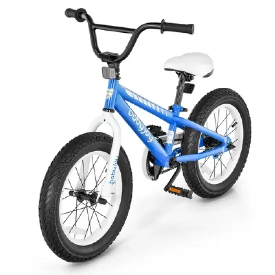 Babyjoy 16'' Kids Bike Bicycle w/ Training Wheels for 5-8 Years Old Girls Boys image {9}