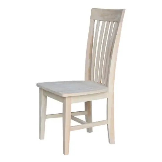 Set of 2 Tall Mission Chairs - International Concepts image {3}