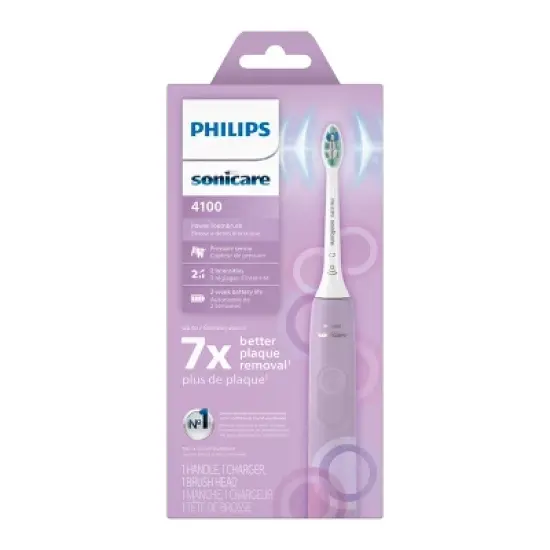 Philips Sonicare 4100 Plaque Control Rechargeable Electric Toothbrush - HX3689/24 image {22}