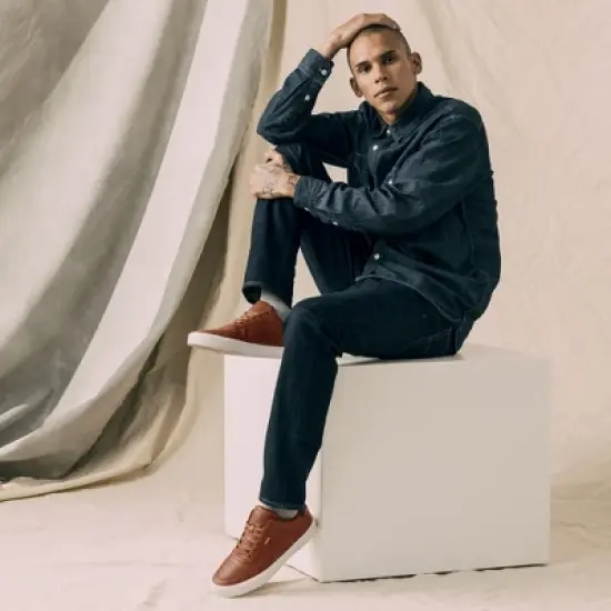 Levi's Mens Munro NM Vegan Synthetic Leather Casual Lace Up Sneaker Shoe image {6}