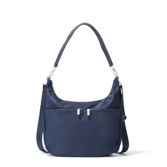baggallini Bowery Large Half Moon Hobo Shoulder Bag image {7}
