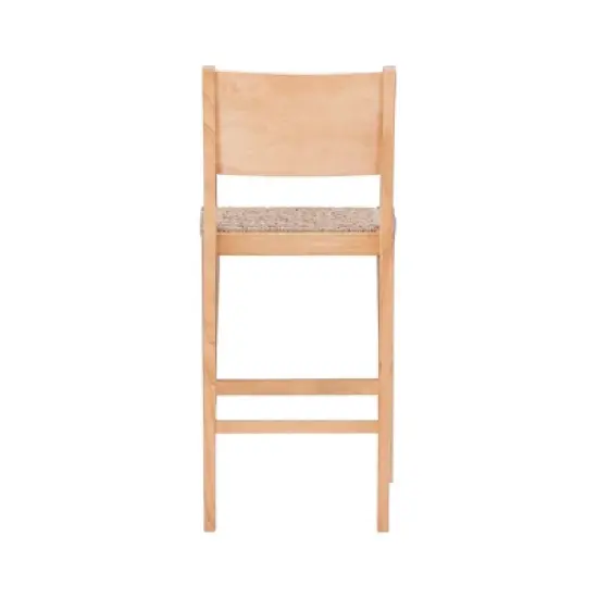 Set of 2 Clara Barstools Natural - Powell Company image {4}