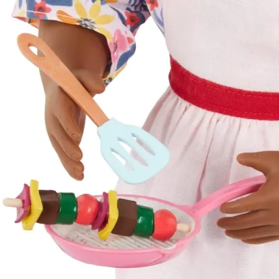 Our Generation Macy with Play Food Accessories 18" Posable Doll image {2}