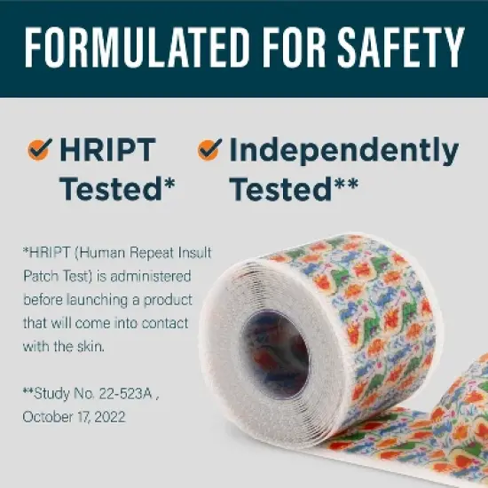 Nuvadermis Silicone Scar Tape for Kids' - Dino Pattern - 60" Roll image {8}