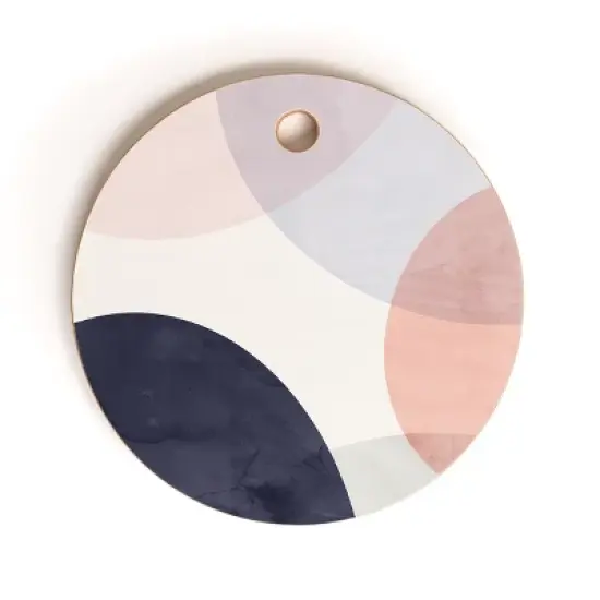 Emanuela Carratoni Pastel Shapes Cutting Board - Deny Designs image {3}