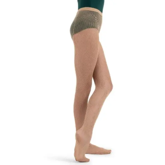 Capezio Studio Basics Fishnet Tight w/ Seams - Girls image {1}