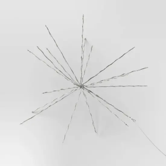 2pc LED Glitter Starburst Dew Drops with Twinkle Christmas Novelty Silhouette Lights with Multicolor Light Bulb - Wondershop&trade; image {2}