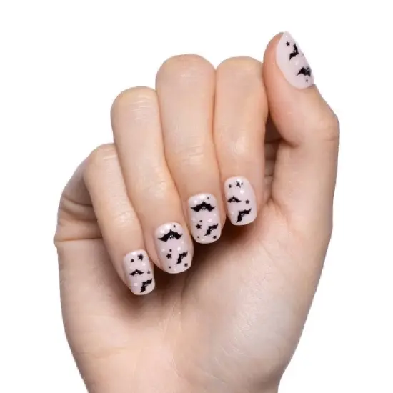 Olive & June Press-On Fake Nails - XS Squoval - A little Batty - 42ct image {6}