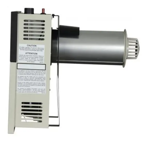 Ashley Hearth Products 11,000 BTU Direct Vent Liquid Propane Wall Mounted Heater with Piezo Lightning, Safety Pilot and Built-In Regulator, Cream image {4}