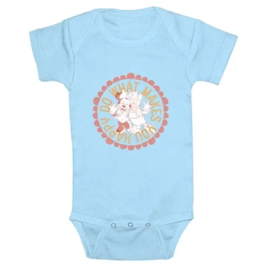 Infant's Mickey & Friends Do What Makes You Happy Onesie image {2}