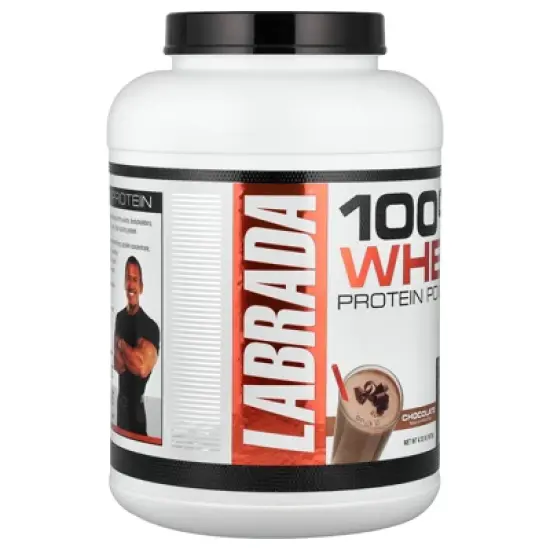 Labrada Nutrition 100% Whey Protein Powder, Chocolate, 4.13 lbs (1,875 g) image {3}
