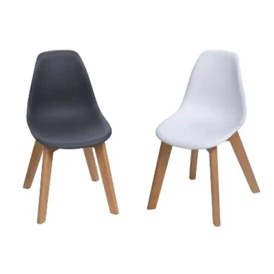 Set of 2 Kids' Chairs with Beech Legs - Gift Mark image {6}