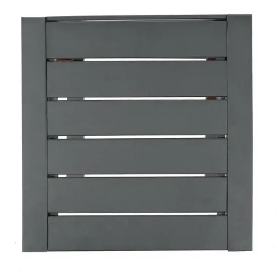 Wooakway Square Outdoor Side Table, Patio Coffee Table for Yard Garden image {5}