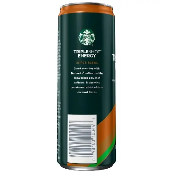 Starbucks Tripleshot Caramel Premium Coffee Drink - 11 fl oz Can image {1}