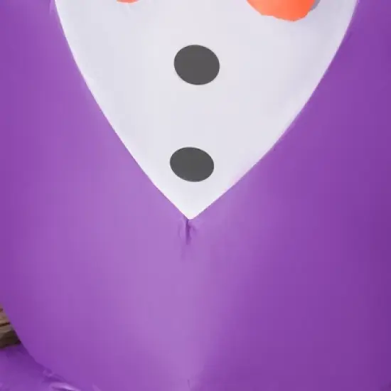 6ft Inflatable Halloween Decoration Bat, Blow Up Outdoor LED Yard Display, Waterproof image {9}