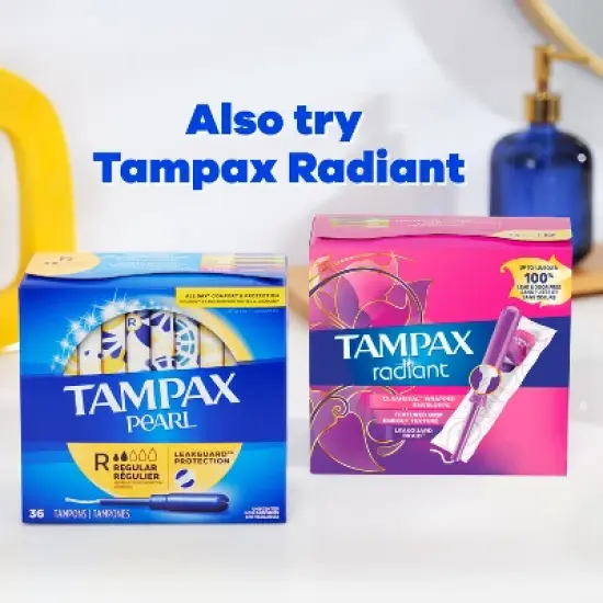 Tampax Pearl Lite Absorbency Tampons image {5}