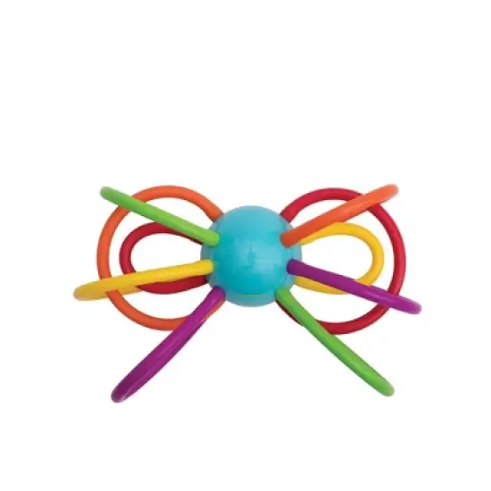 Manhattan Toy Zoo Winkel Owl Rattle and Sensory Teether image {3}