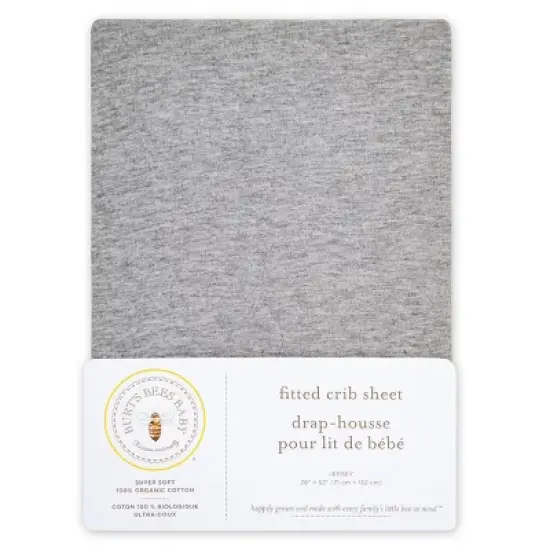 Burt's Bees Baby&reg; Organic Jersey Fitted Crib Sheet image {1}