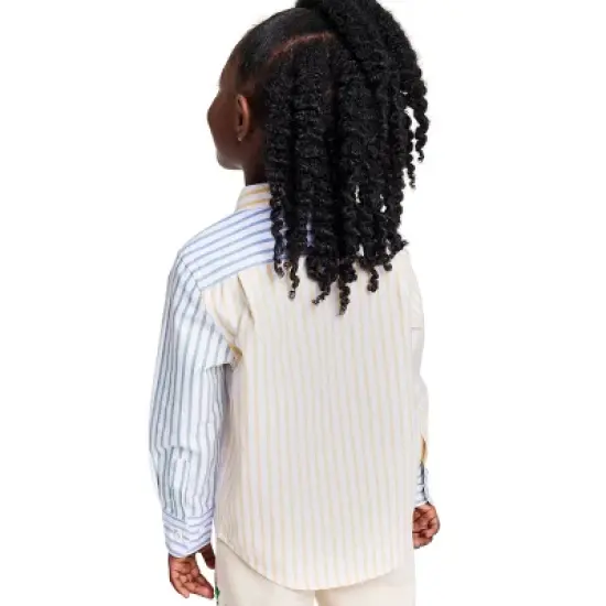 Toddler Fun Stripe Collared Long Sleeve Button-Down Shirt - Rowing Blazers x Target image {2}