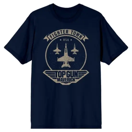 Top Gun Maverick Fighter Town Jets Men's Navy T-shirt image {4}
