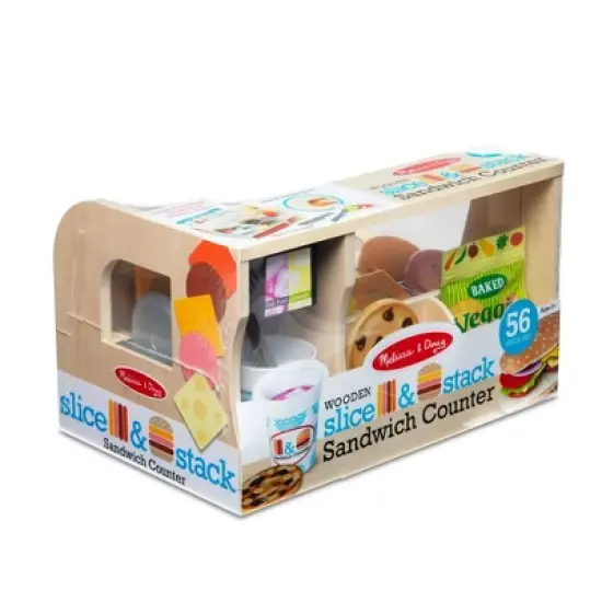 Melissa & Doug Slice & Stack Sandwich Counter image {5}