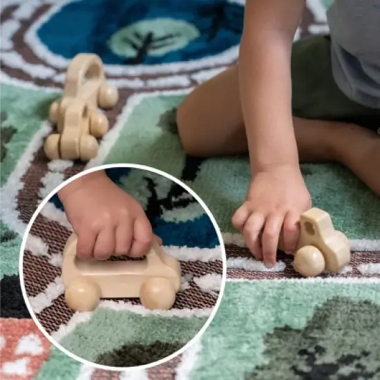 JumpOff Jo 3 Pack Wood Cars image {2}