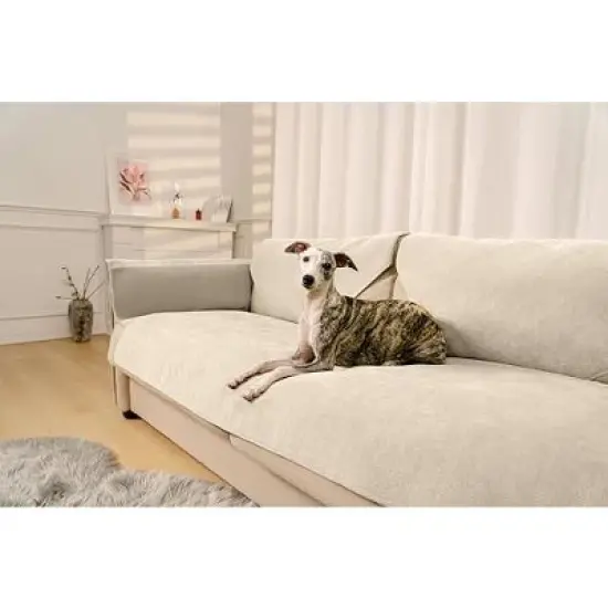 FUNNYFUZZY Pet Couch Covers for Sofa image {1}