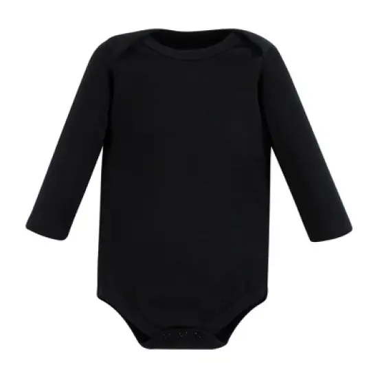 Hudson Baby Infant Boy Cotton Long-Sleeve Bodysuits, Into The Woods Prints 7-Pack image {6}