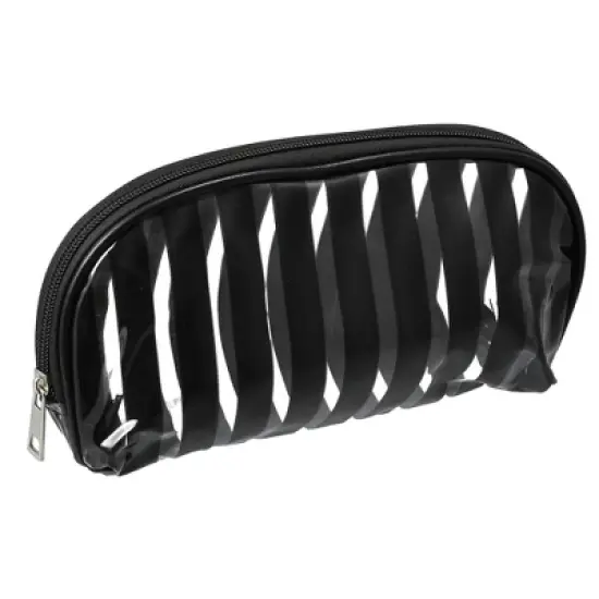 Unique Bargains Zipper PVC Clear Makeup Bag image {6}