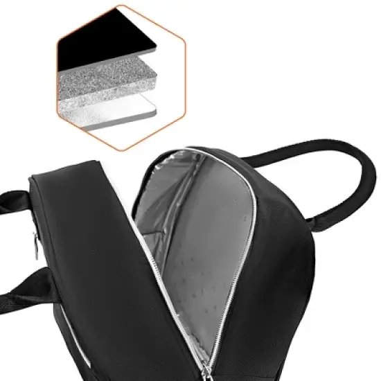 OPUX Insulated Lunch Box Women, Cooler Bag Tote Girls Kids Teen Adult, Soft Reusable Thermal Meal Prep Purse image {3}