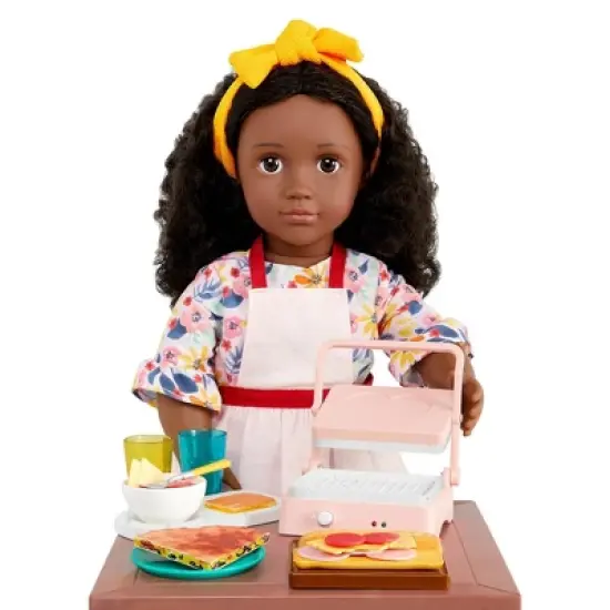 Our Generation Panini Presto Play Food Accessory Set for 18" Dolls image {1}