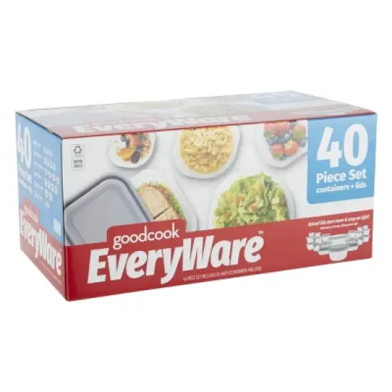 GoodCook EveryWare Set Food Storage Containers with Lids - 40pc image {7}