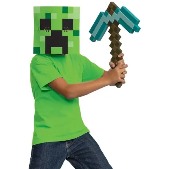 Minecraft Pickaxe and Mask Set image {2}