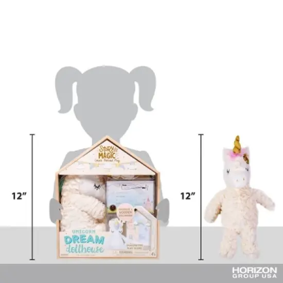Story Magic Unicorn Dream Dollhouse Set image {3}