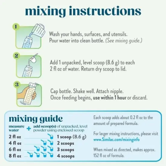 Similac Pure Bliss Organic Infant Formula Powder - 20.6oz image {12}