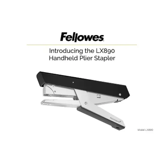 Fellowes&reg; LX890&trade; 40-Sheet Handheld Plier Stapler image {5}