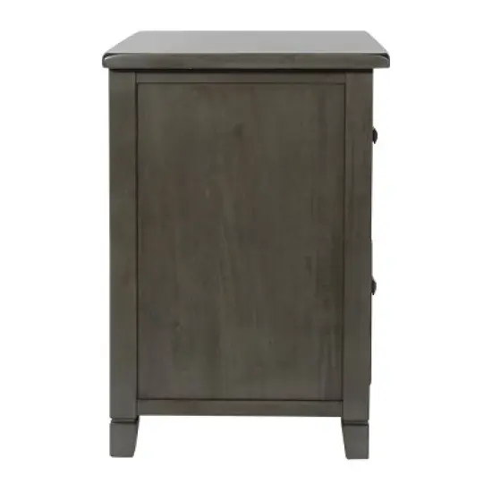 Hillsboro File Cabinet Gray Wash - OSP Home Furnishings image {2}