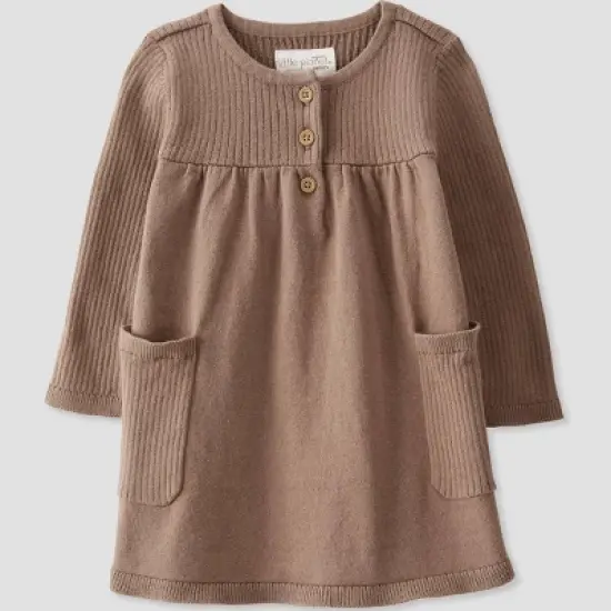 Little Planet by Carter&rsquo;s Baby Girls' Knit Dress - Brown image {4}