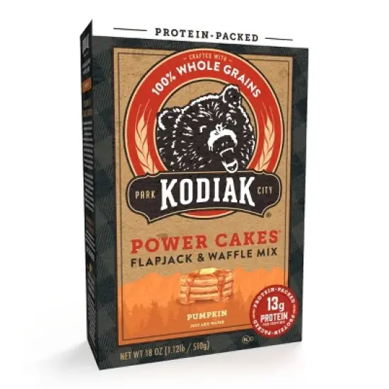 Kodiak Cakes Protein-Packed Pumpkin Flapjack & Waffle Mix - 18oz image {1}
