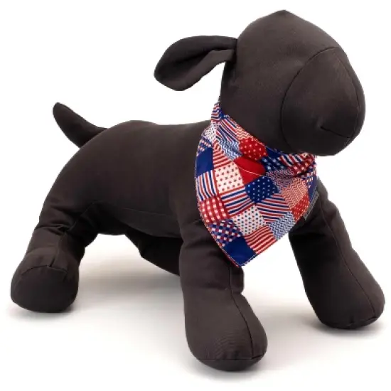 The Worthy Dog Americana Slide-On Bandana Collar Accessory image {2}